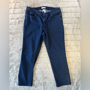 Lane Bryant Dark Blue Straight Leg Jeans